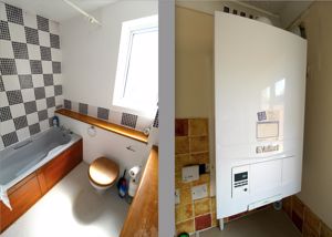 Bathroom and Boiler- click for photo gallery